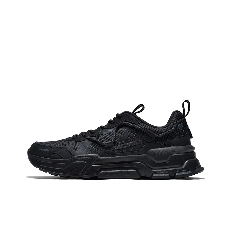 XTEP Low Top Chunky Sneakers Men's Black