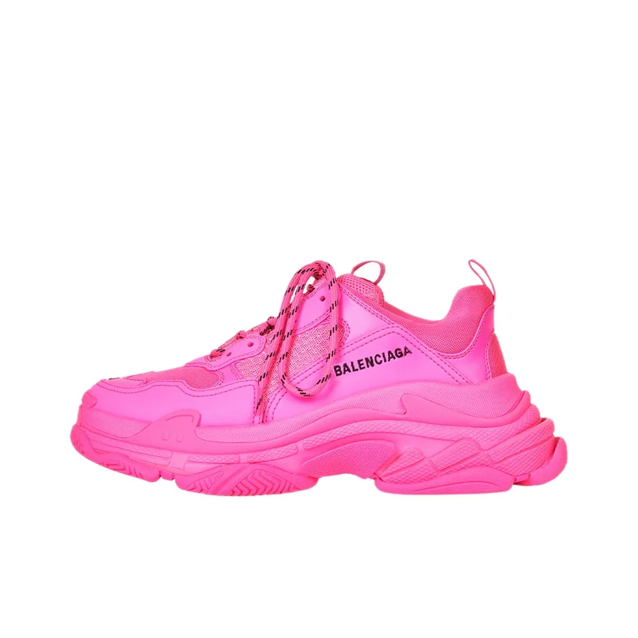 Balenciaga Women's Triple S Sneaker 'Fluo Pink' Women's