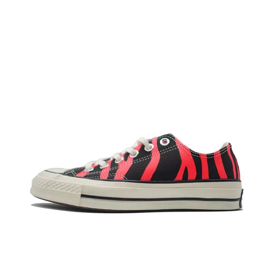Converse Chuck Taylor All Star 1970s Low Top Canvas Shoes Unisex Red Black