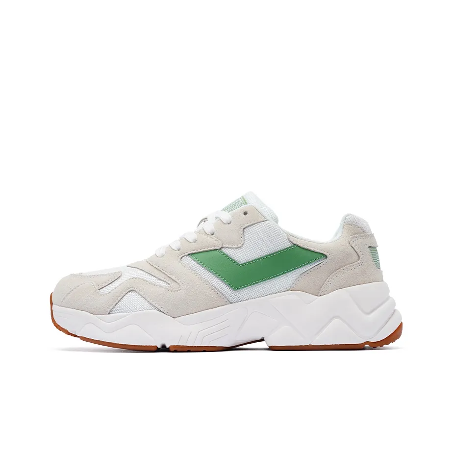 PONY Modern 2 Cushioning Anti Slip And Wear Resistant Breathable Coverage Low Top Chunky Sneakers Unisex Khaki Green