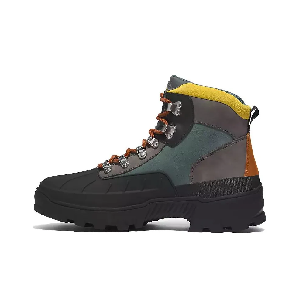 Timberland Water Resistant Wear Resistant Height Increasing Short Outdoor Boots Men's Black Green Gray