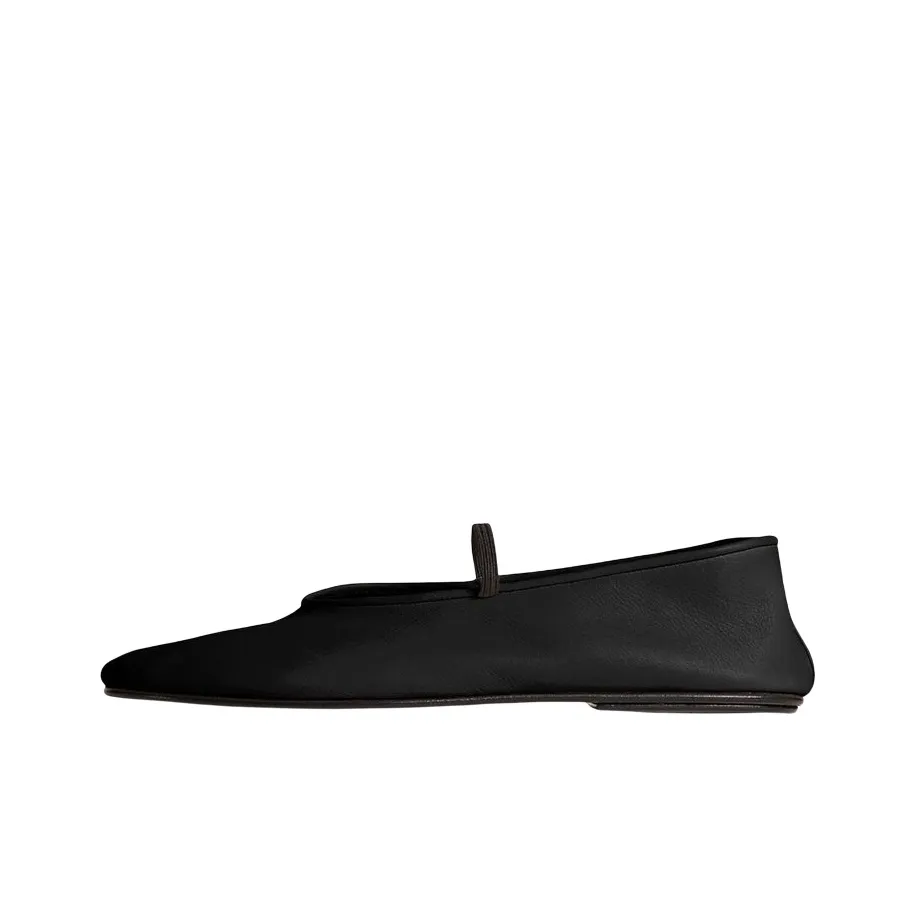 THE ROW Elasticated Strap Ballerina Flats Women's
