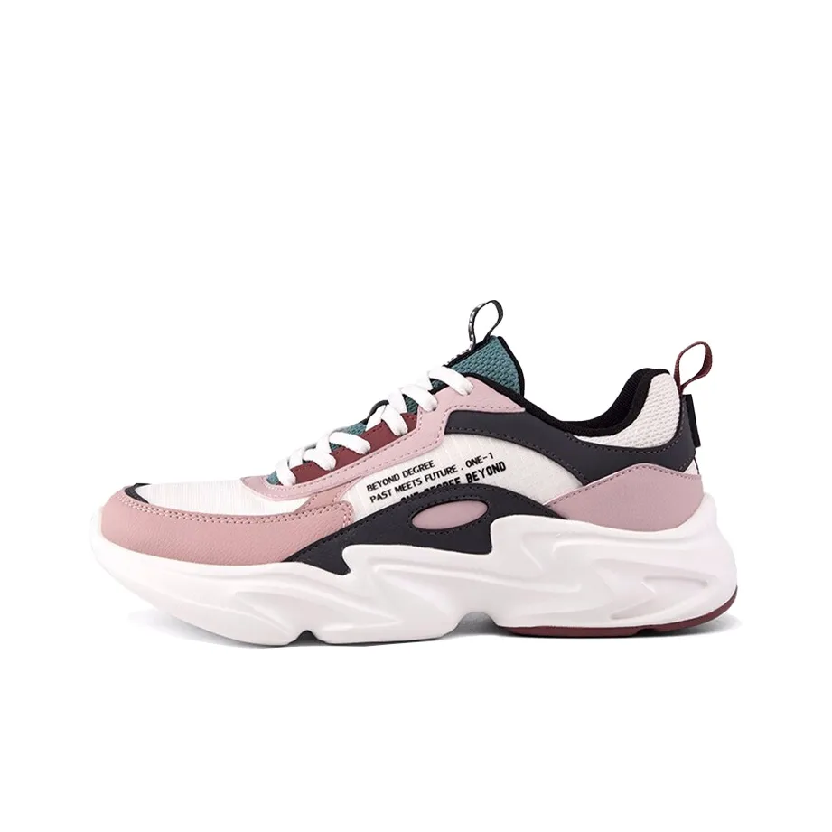 361° Chunky Sneakers Women's Low Top White/Pink