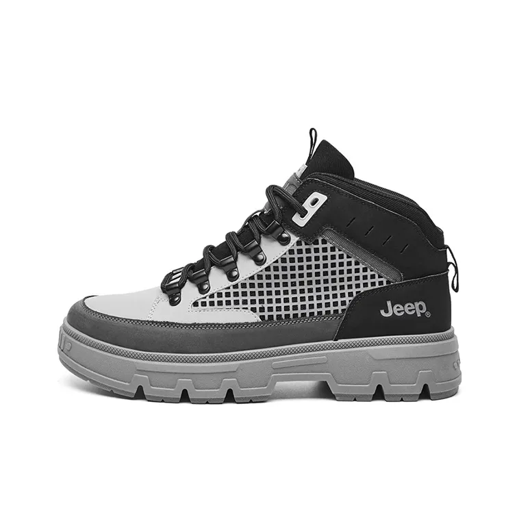 Jeep Устойчивый к истиранию увеличивающий высоту короткий для активного отдыха мужской серый черный