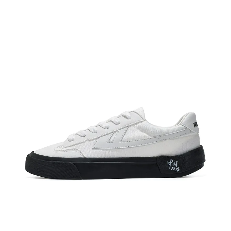 Warrior Low Top Sneakers Белый/Черный Унисекс