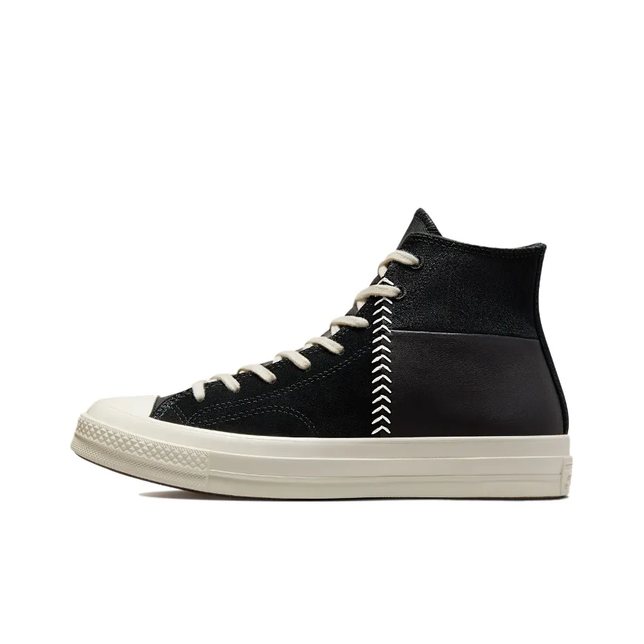 Converse Chuck 70 Crafted Leather High 'Black Egret'