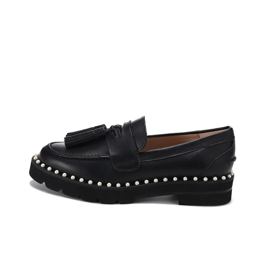 Stuart Weitzman/SW Flat Shoes Women's Black