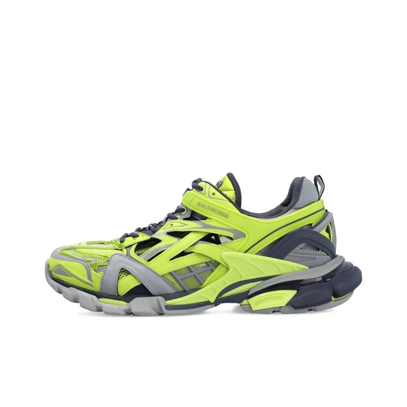 Balenciaga Track.2 'Grey Neon Yellow' Women's