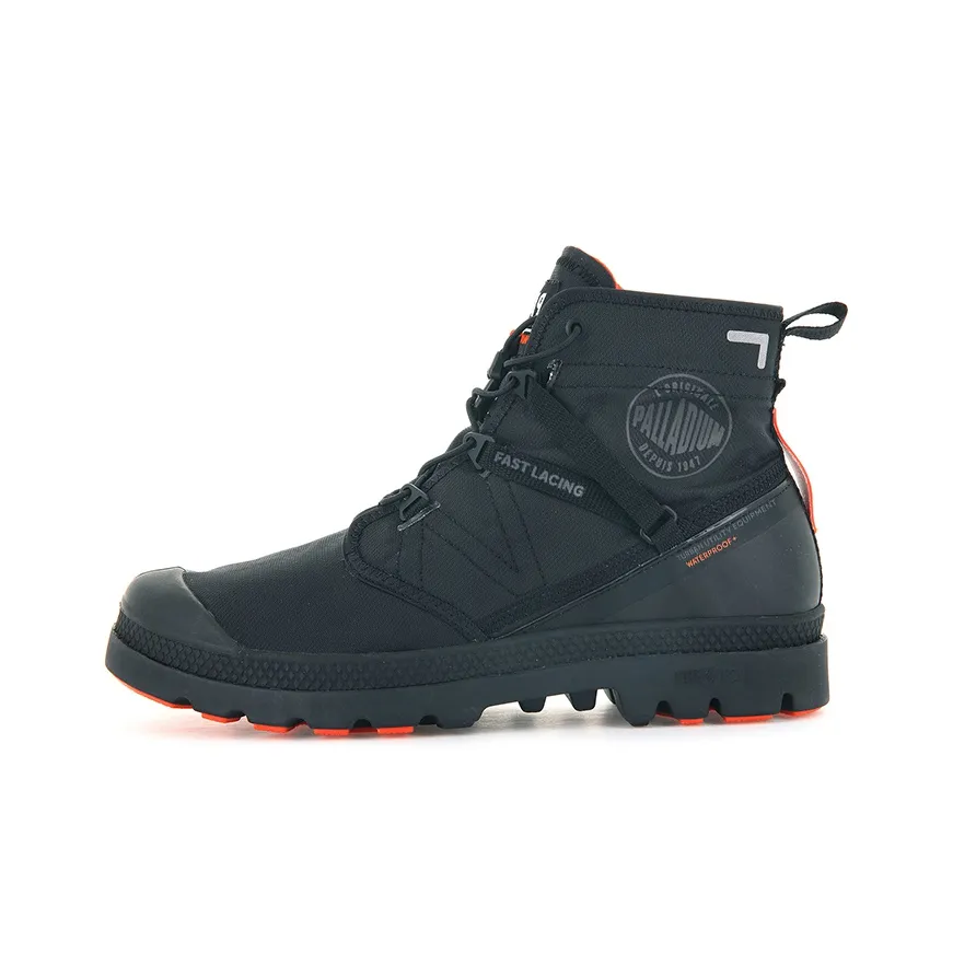 Palladium Pampa Outdoor Boots Unisex Black/Orange
