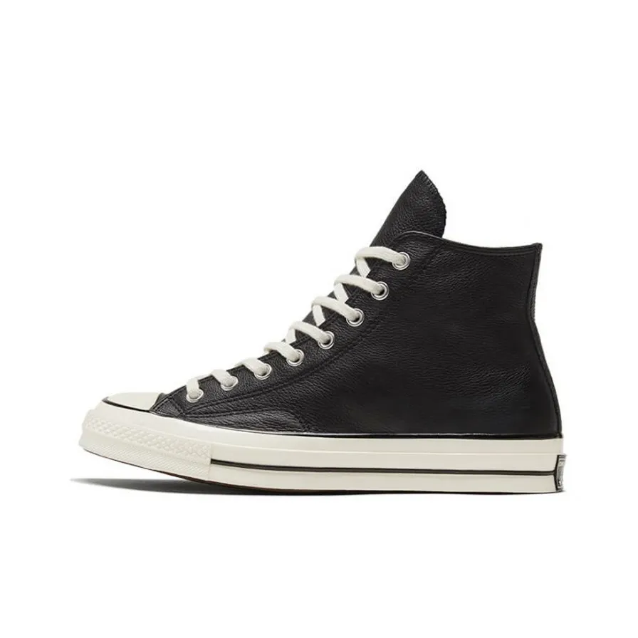 Конверс 1970s Chuck Taylor All Star Износостойкий и Легкий Высокий Топ Кеды Унисекс Черный