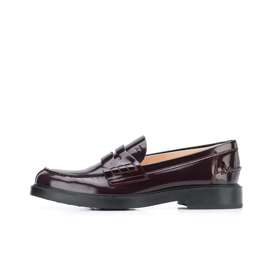 TOD'S Leather Penny Loafers