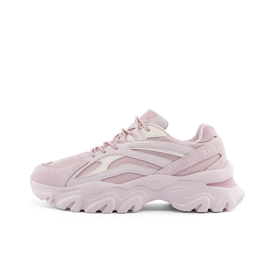 KAPPA Амортизаторы Shock Slip-resistant Abrasion-resistant Низкий топ Толстая подошва Кроссовки Женские Iris Purple