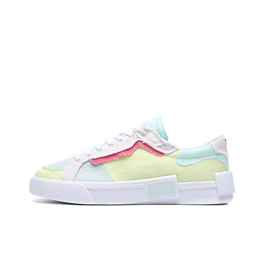 FILA FUSION Canvas Shoes 'White Multi' Women's