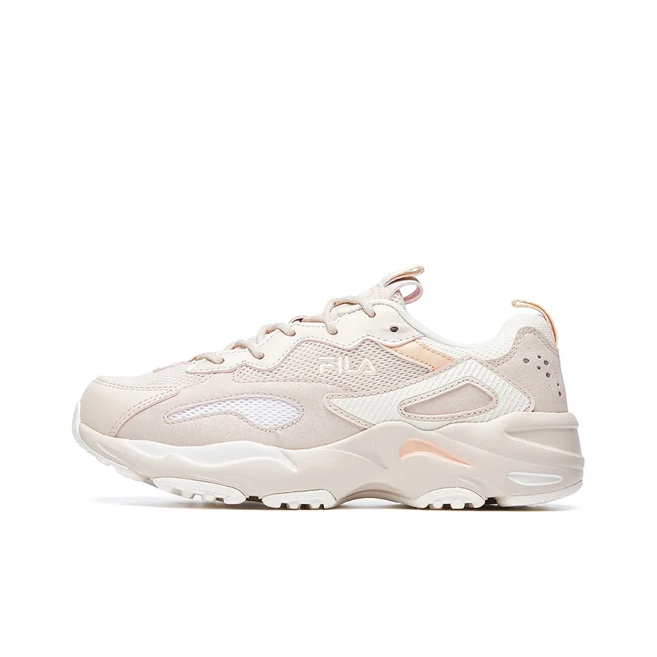 FILA Tracer Low Top Chunky Sneakers Women's Nude Pink