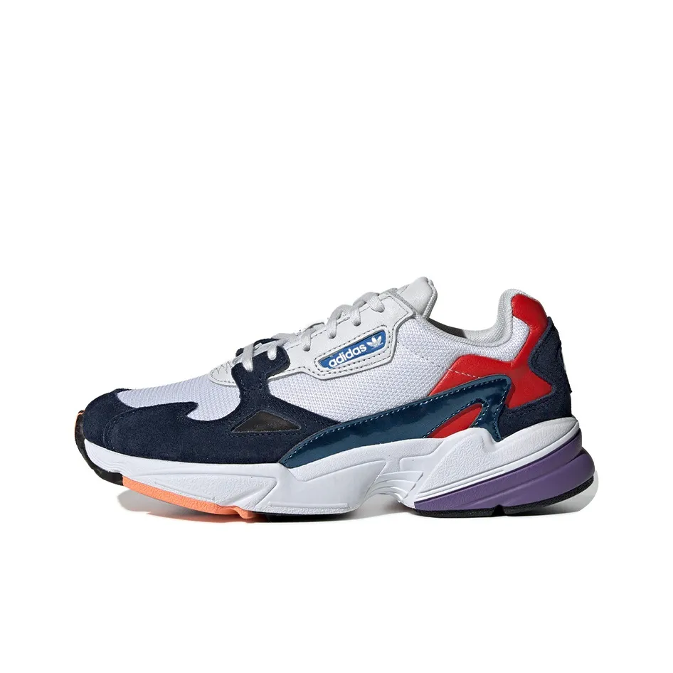 Adidas Falcon Crystal White Collegiate Navy Women's