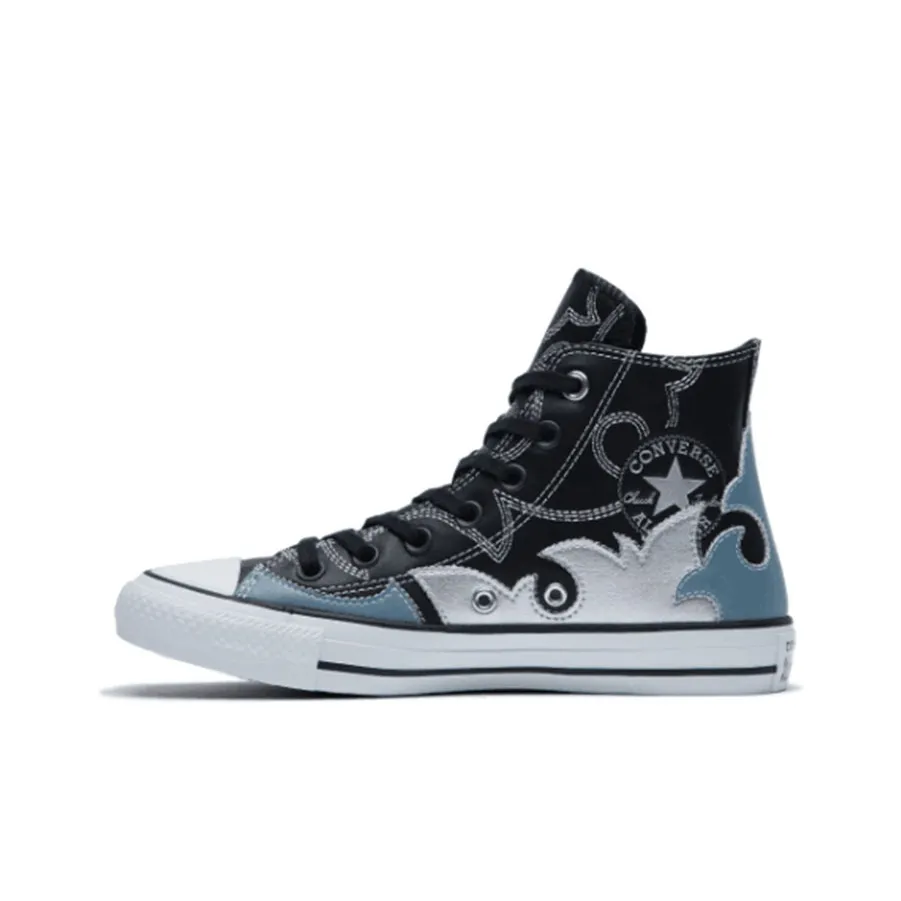 Converse Chuck Taylor All Star Space Cowgirl Black Trainers 'Blue Black Silver' Women's