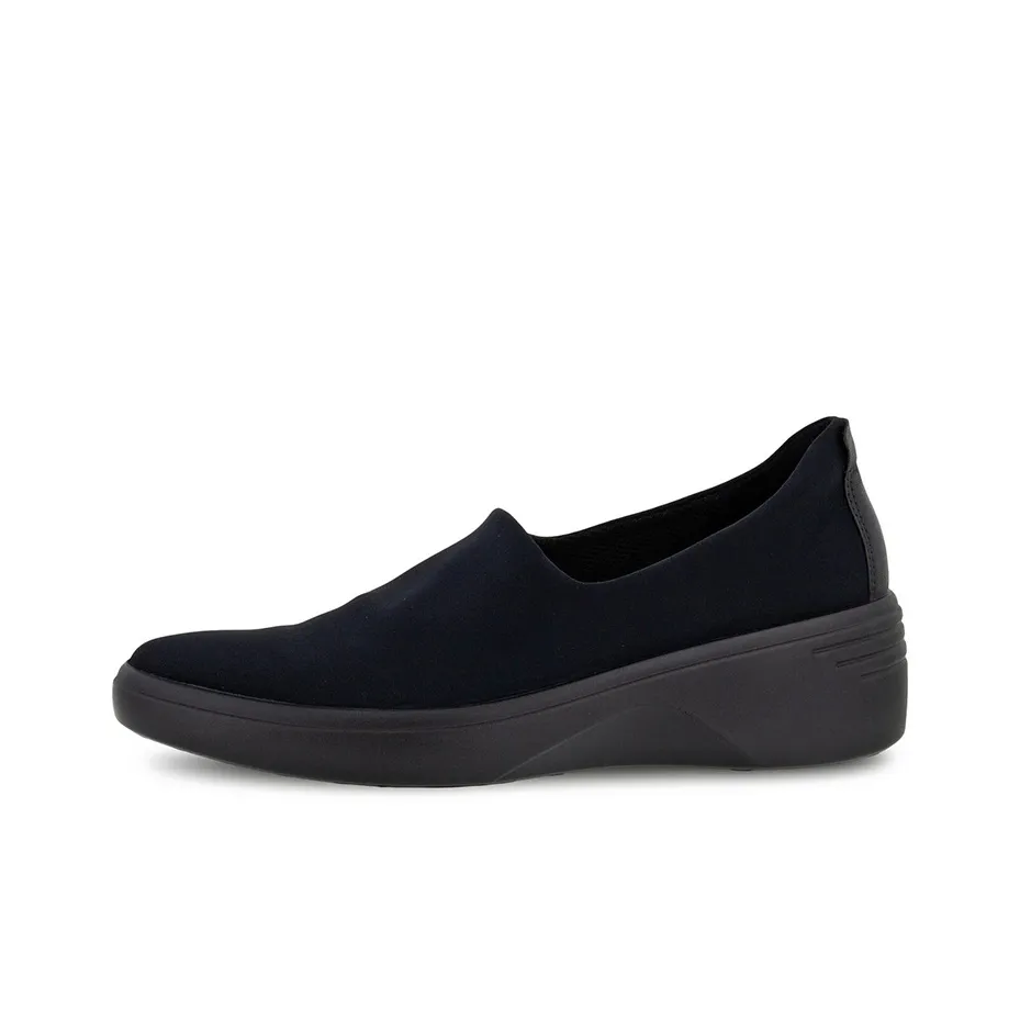 Ecco Soft 7 Low Топ Женские Повседневные Туфли Женские Черный