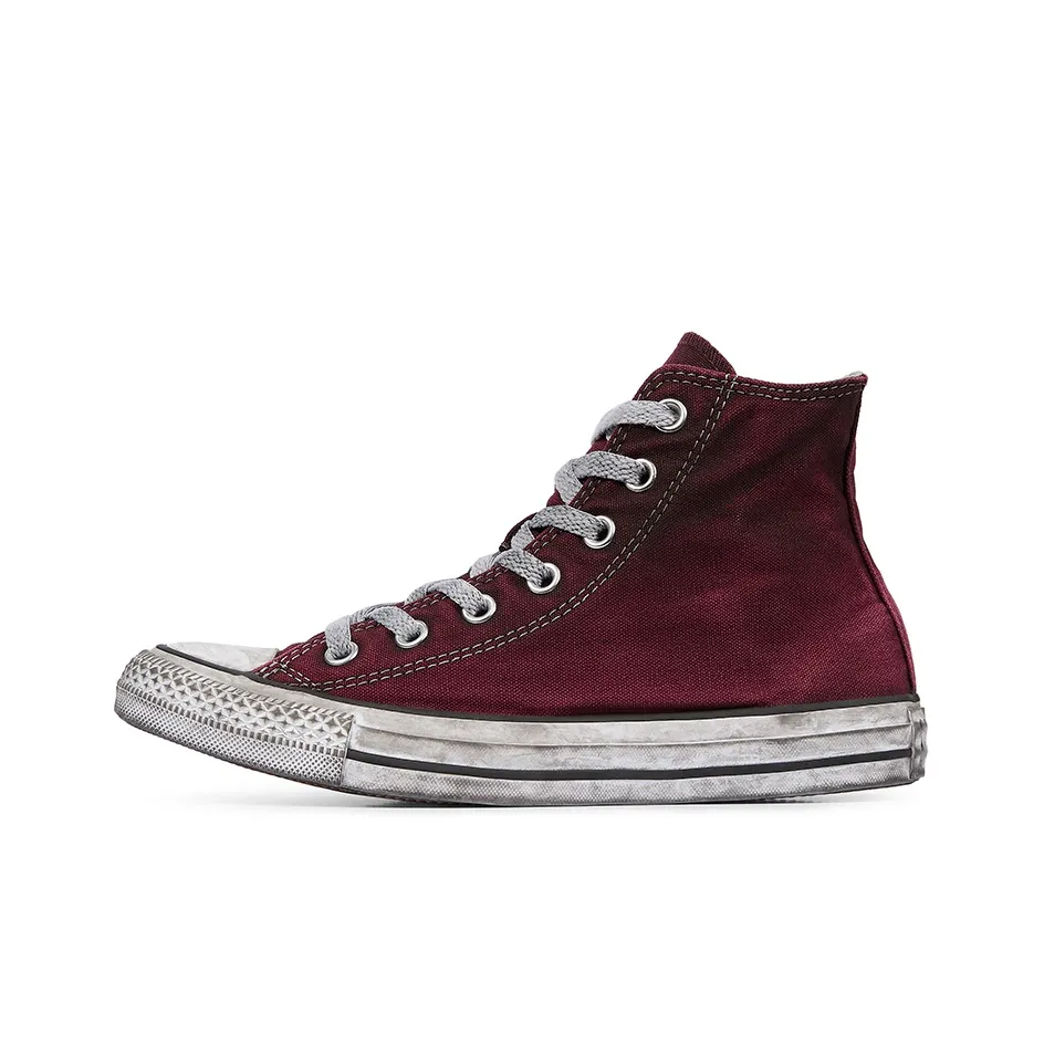 Converse Chuck Taylor All Star Холст Дым Высокие Кеды Унисекс Красный