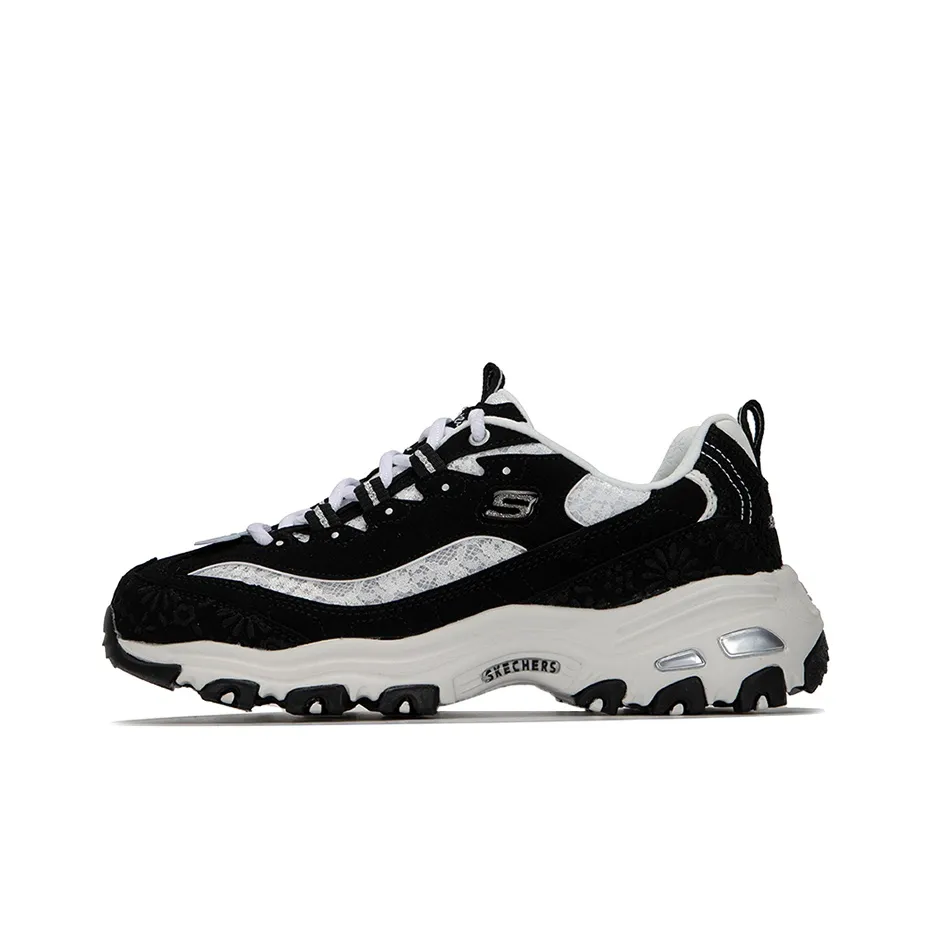 Skechers DLites 1.0 'Black White' Women's