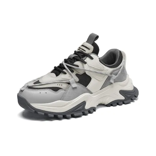 Masongarments Shark Tooth Series Толстоподошвенные кроссовки Low Top Наследственный серый Унисекс