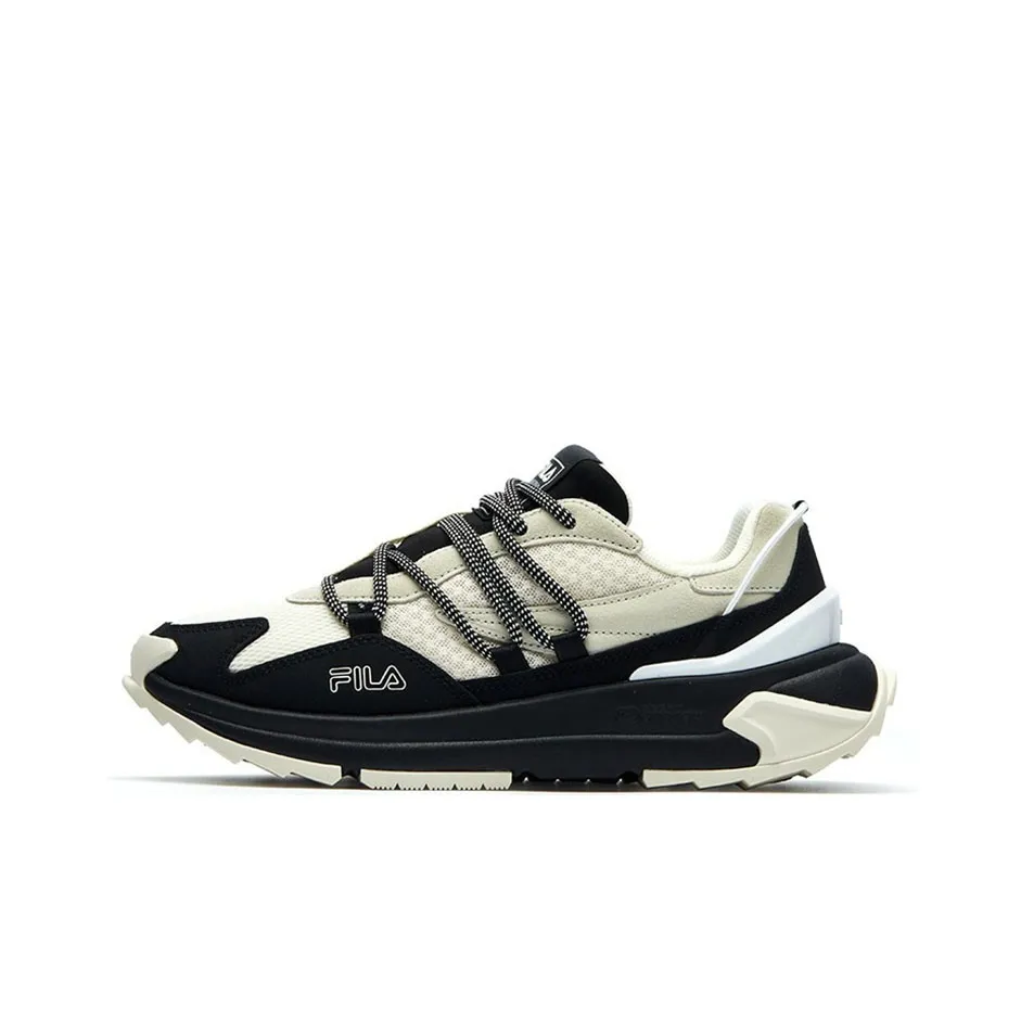 FILA FUSION CORSA Низкий топ толстая подошва кроссовки женские бежевый белый черный многоцветный