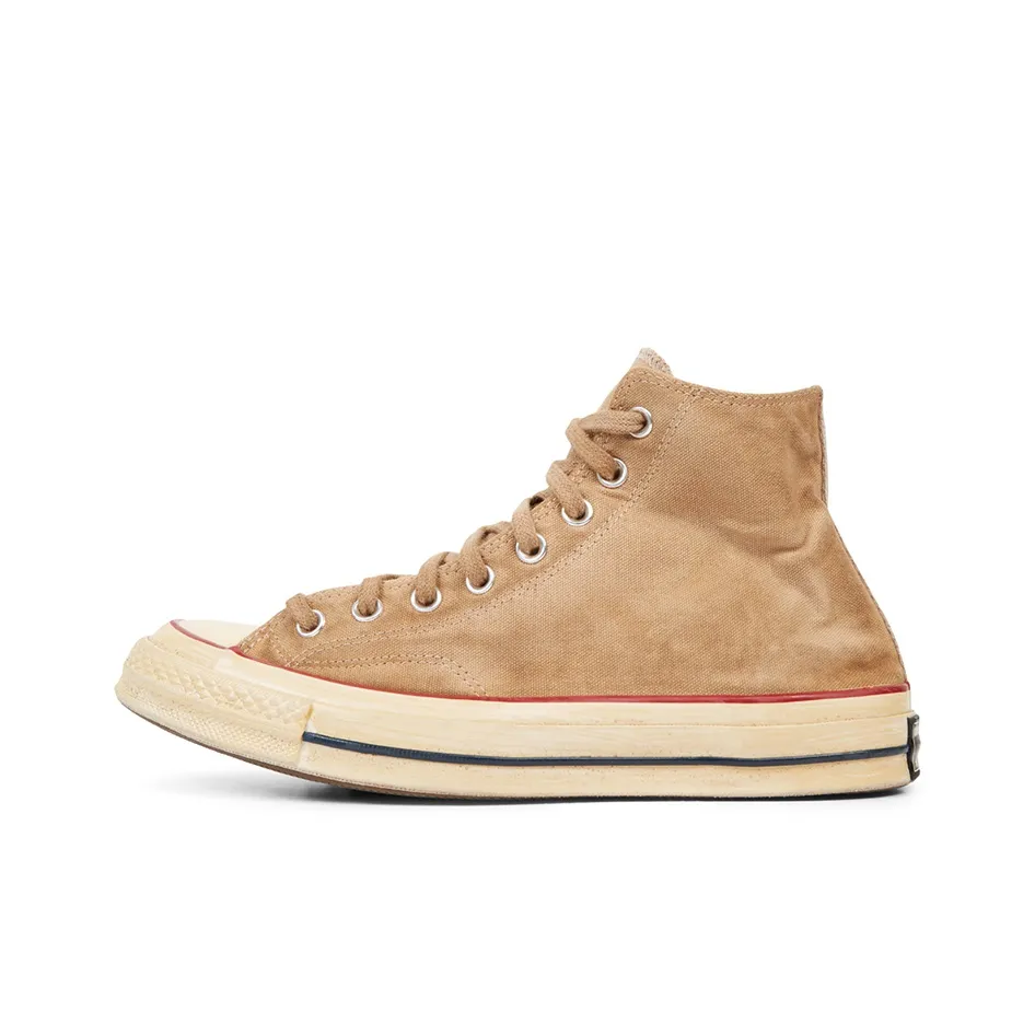 Converse 1970s High Top Canvas Shoes Unisex Coffee