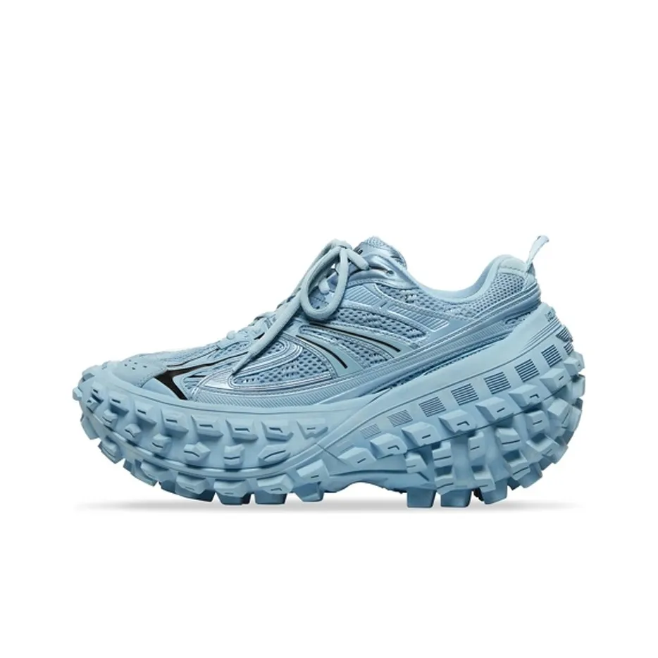 Balenciaga Bouncer Screw Sneakers 'Blue Mesh And Nylon'