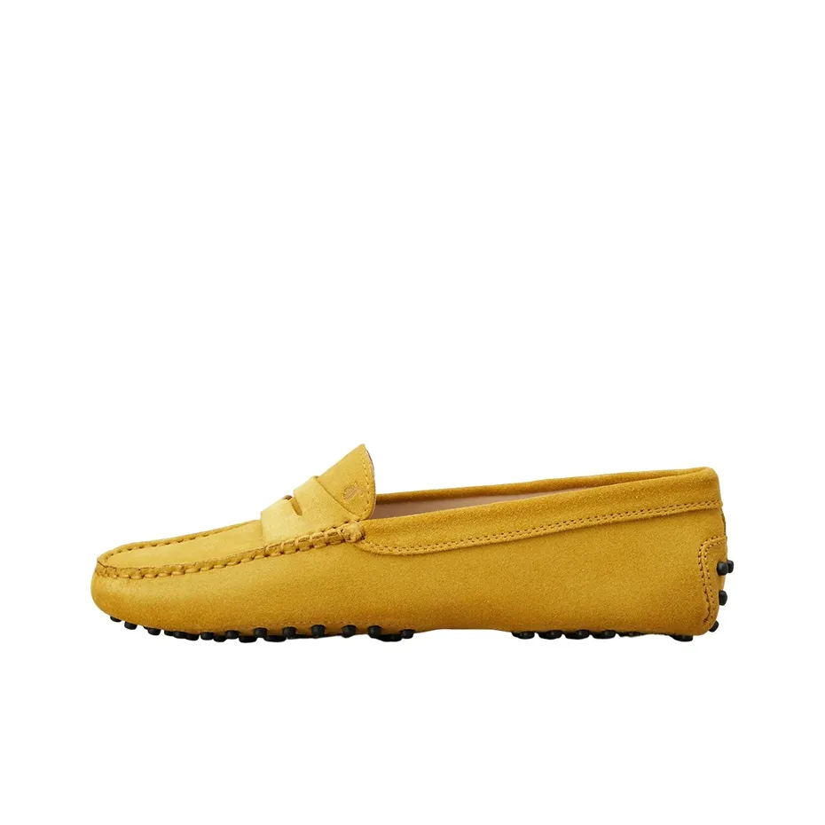 TOD'S Penny-slot Suede Loafers