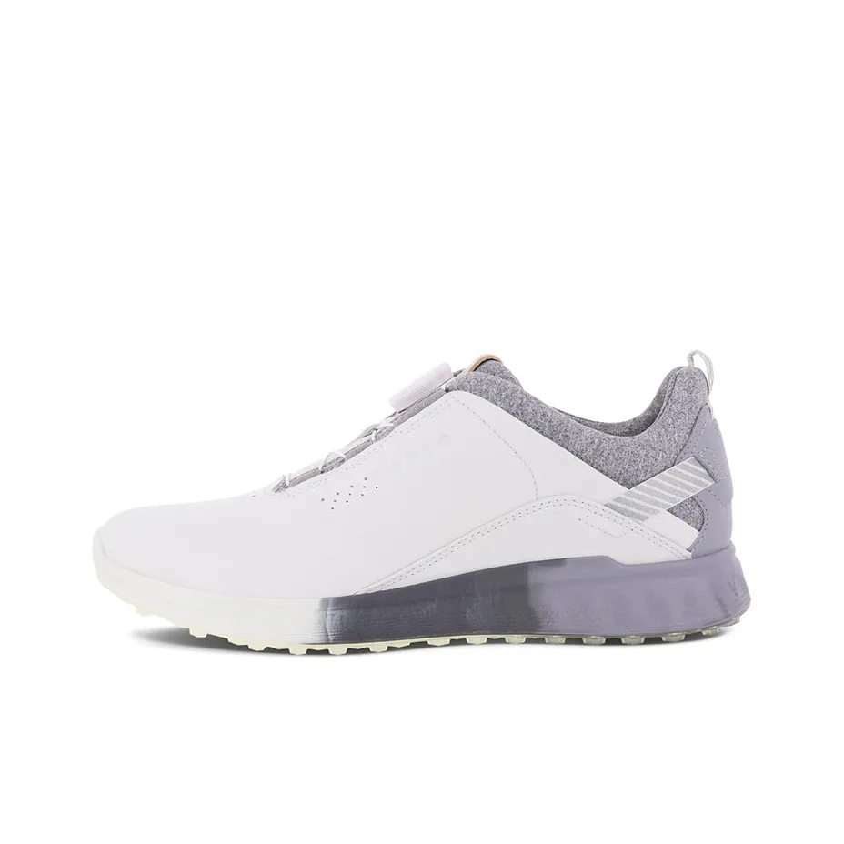 Ecco S Three Boa Low Top Golf Shoes Women's White