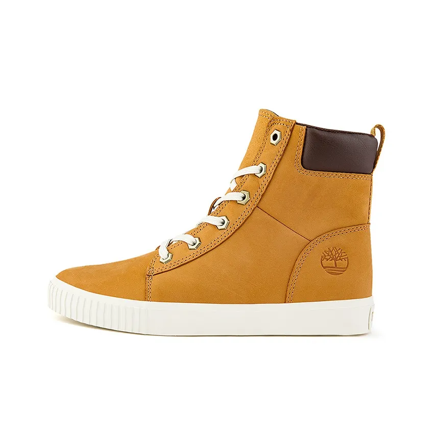 Timberland Skyla Bay 6 Inch Wide Fit Boot 'Wheat Nubuck' Women's