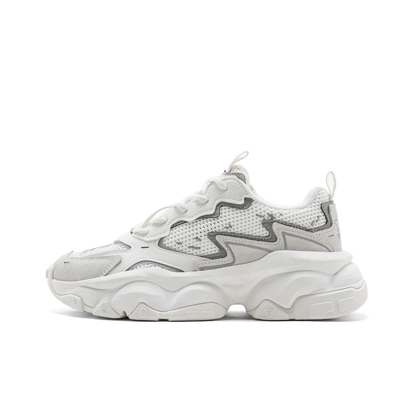 STARTER Lava Series Cushioning Slip Resistant Low Top Chunky Sneakers Men's White