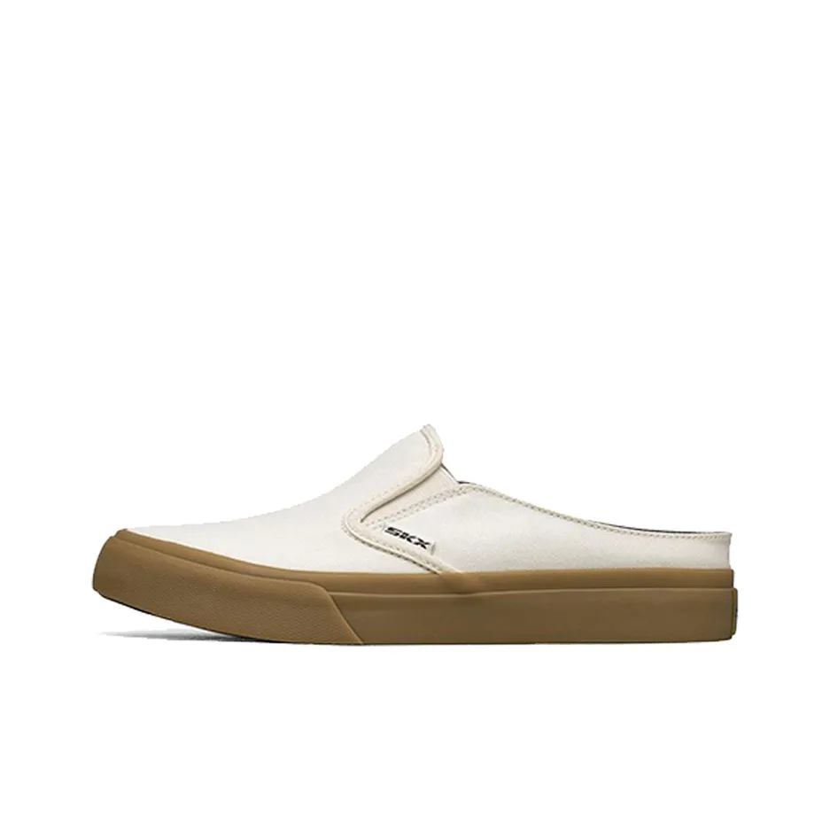 Skechers Sc Slip On Cream White