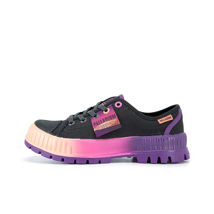 Палладий PALLASHOCK Lo OASIS Низкий Топ Устойчивый к истиранию Унисекс Черный