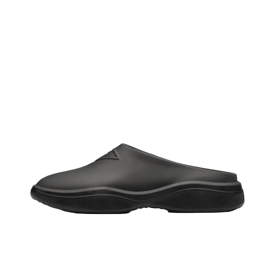 PRADA Foam Rubber Mules 'Black' Women's