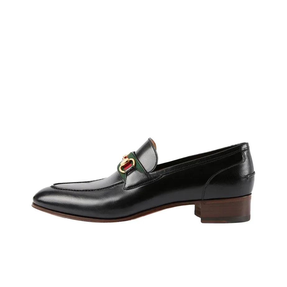 GUCCI Horsebit Loafer 'Black' Men's
