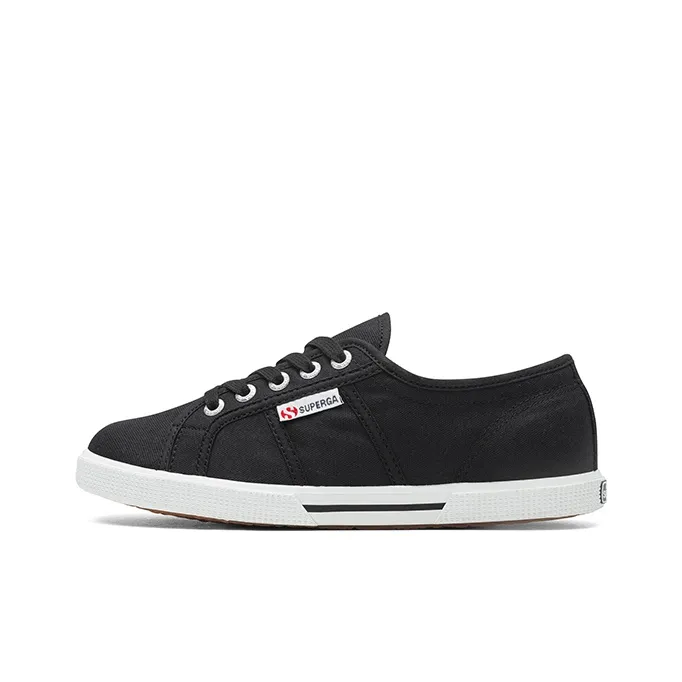 SUPERGA Low Top Canvas Shoes Unisex Black