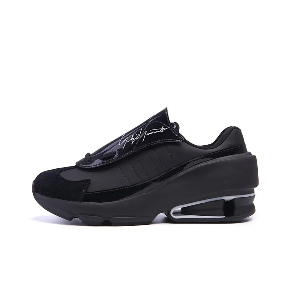 Y 3 Slip Resistant Low Top Chunky Sneakers Women's Black