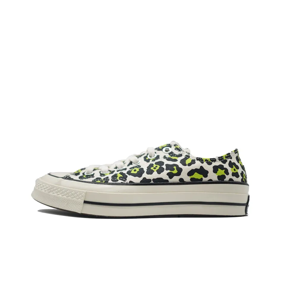 Converse Chuck Taylor All Star 70 Ox Leopard White Bold Lime Women's
