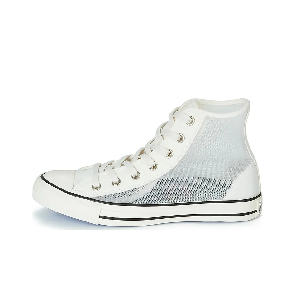 Converse Chuck Taylor All Star See Thru High Top High Top Кеды Женские Белые