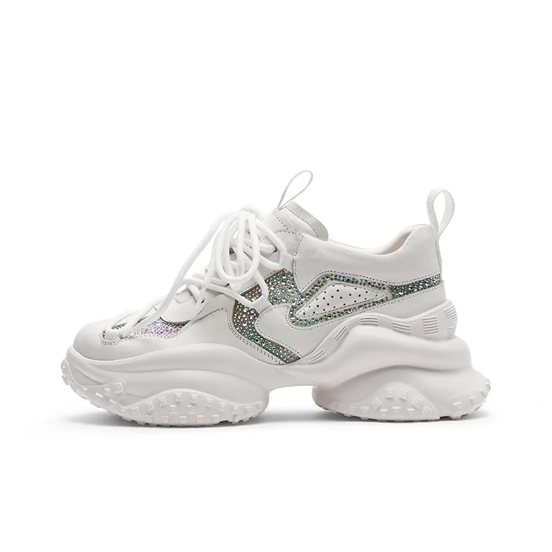 Coup de Foudre Low Топ Толстая подошва Кроссовки 6,5 см Женские