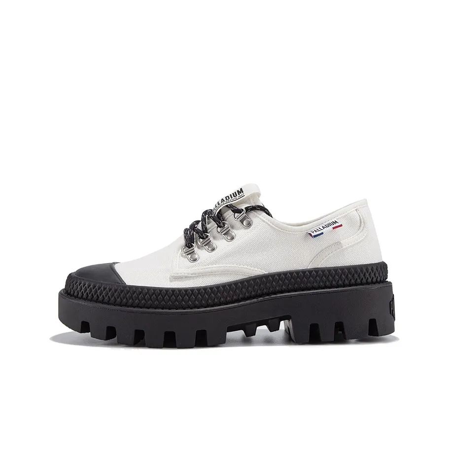 palladium Pampa White Black