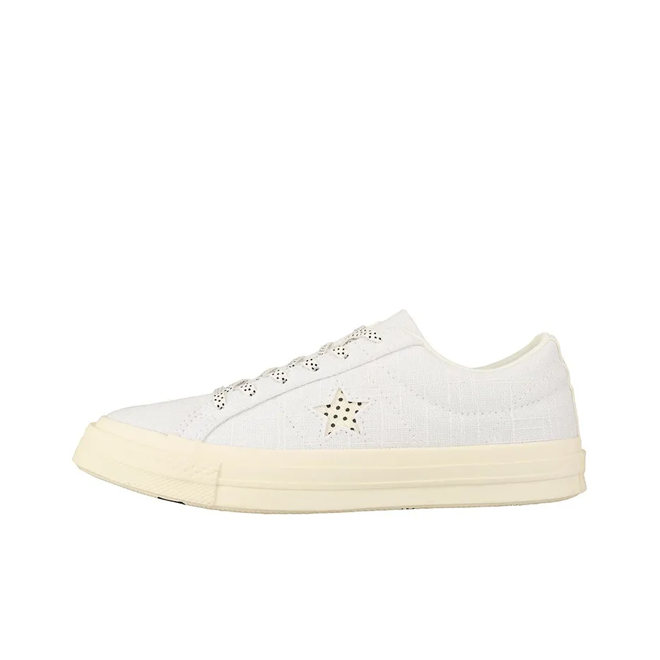 Converse One Star Ox Non Slip Breathable Low Tops Casual Shoe White