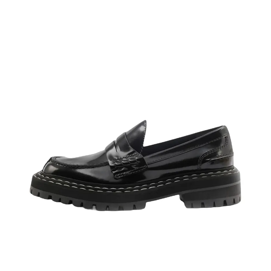 PROENZA SCHOULER Contrasting-stitch Detail Loafers
