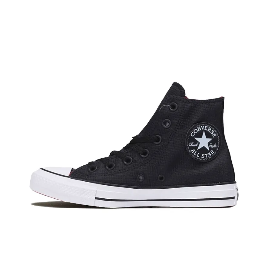 Converse Chuck Taylor All Star Abrasion Resistant Breathable Lightweight High-Top Canvas Shoes Unisex Pure Black Конверс Чук Тейлор Ол Стар Аbrasion Resistant Дышащий Легкий Высокие Кеды Унисекс Чисто Черный