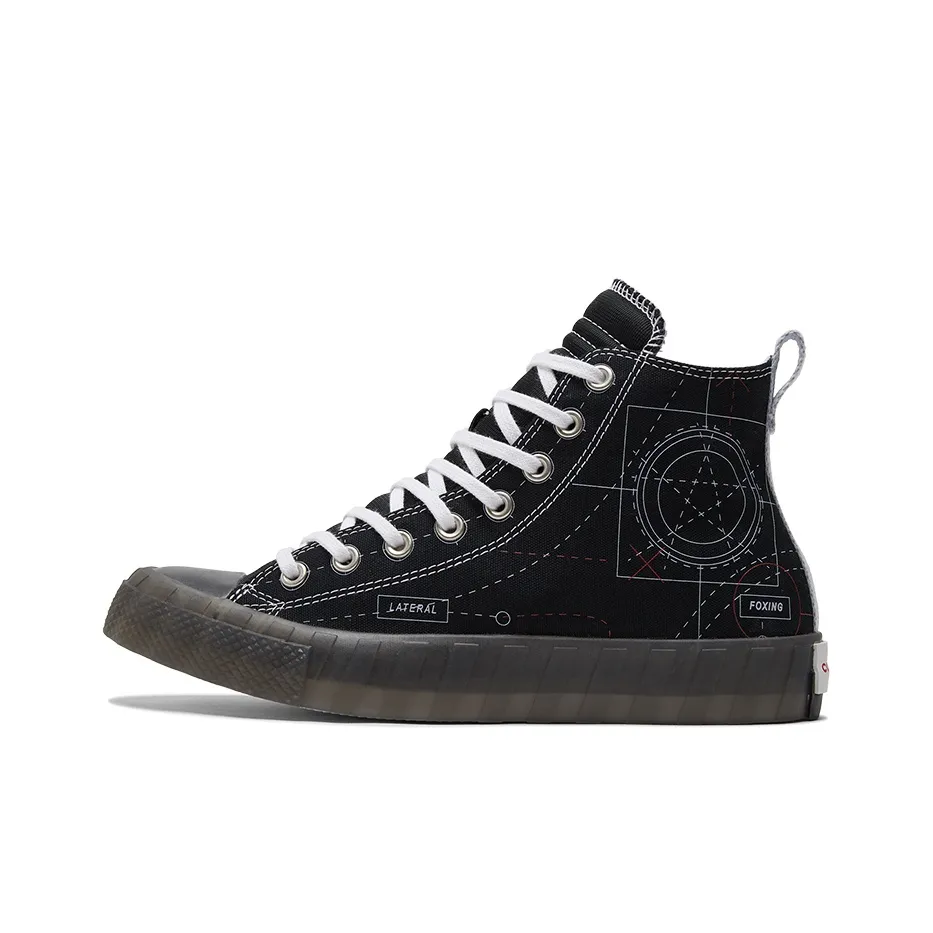 Converse Untitled Canvas Shoes Black/White