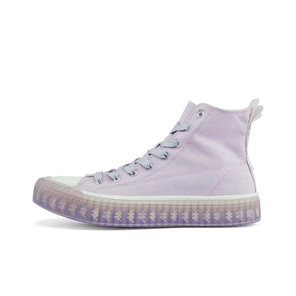Kappa Canvas Shoes Women's High-Top Purple