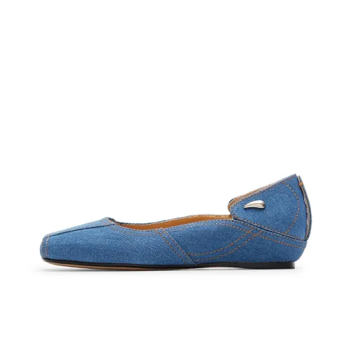 AJOY SAHU Женские повседневные туфли Low Top Доджер синий Женские