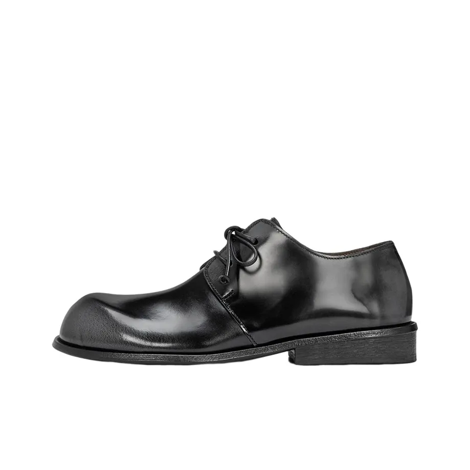 Marsèll Polished Round-toe Oxford Shoes