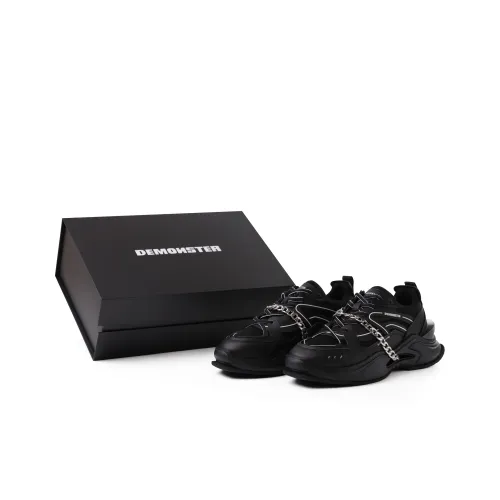 DEMONSTER Толстоподошвенные кроссовки Low Top Черные Унисекс