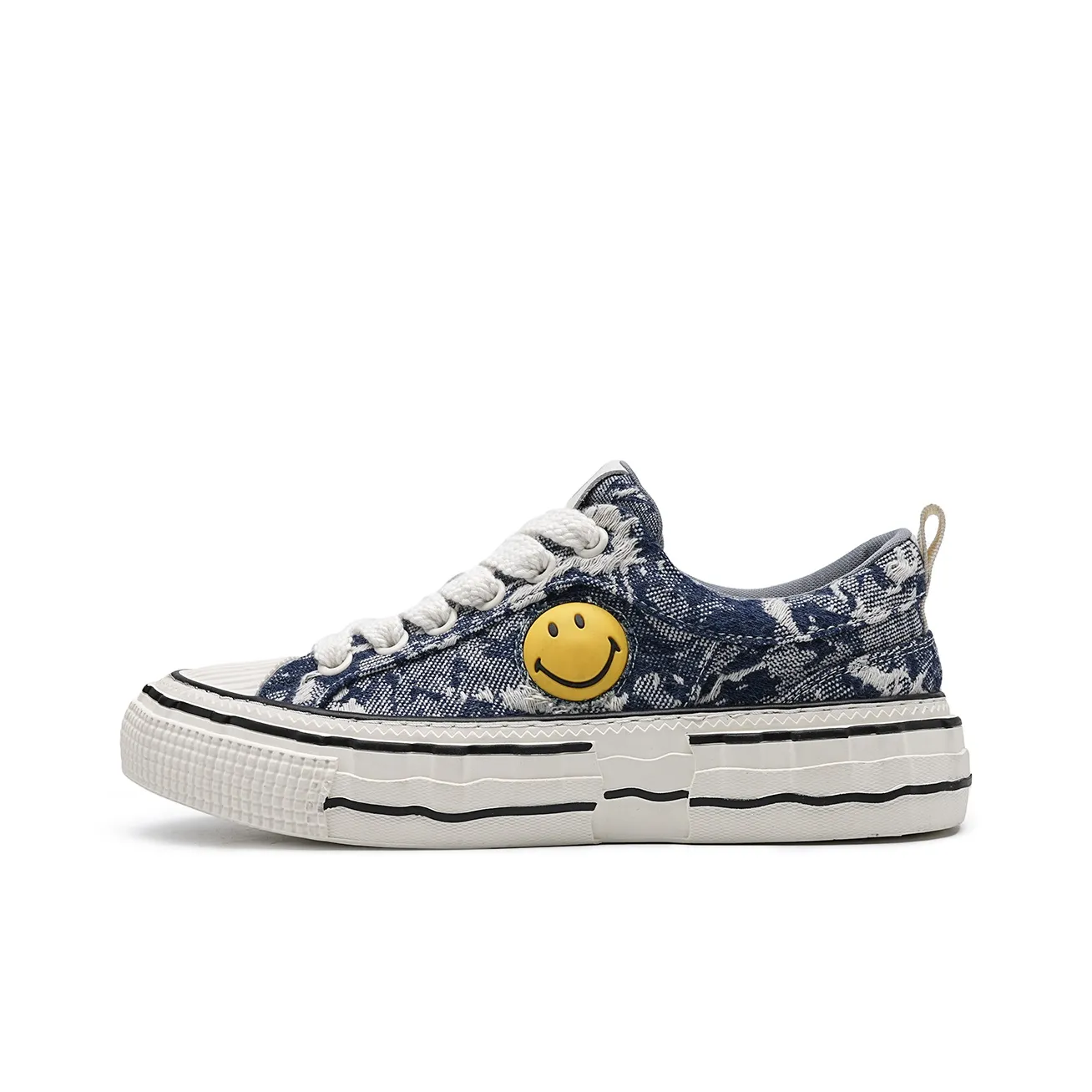 SMILEY Low-Top Canvas Shoes Men's